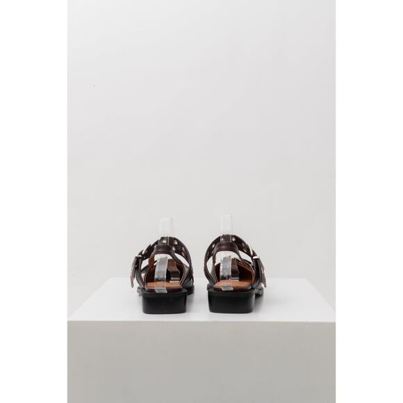 NWOT Chocolate Cherry Buckle Flats, Size 11 - Picture 7 of 10